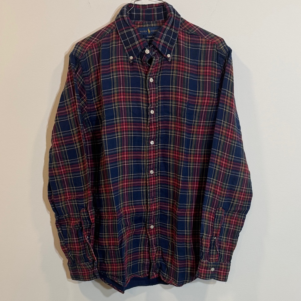 Ralph Lauren Multicolor Plaid Button-Down Shirt